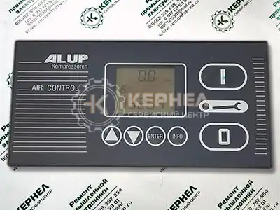 ремонт пульта управления компрессора Alup Air Control ремонт пульта управления компрессора Alup Air Control