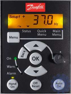 Информационная панель частотного преобразователя Информационная панель частотного преобразователя