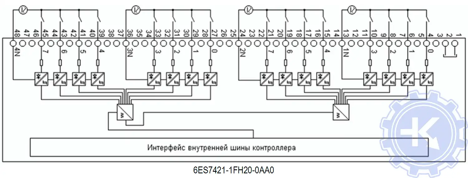 322 1bl00 0aa0 схема подключения